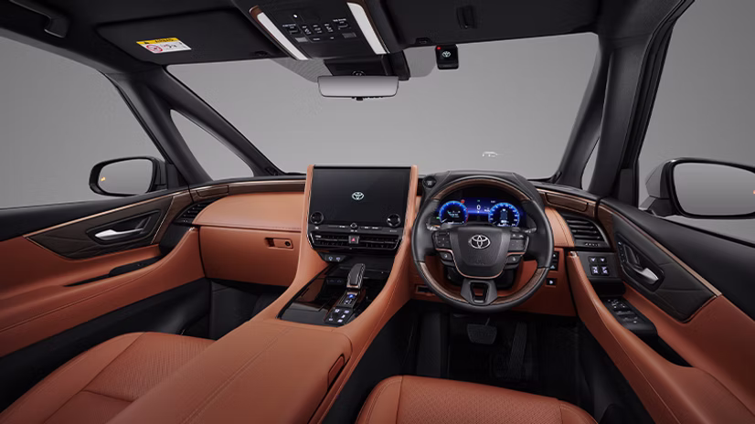dashboard vellfire hev